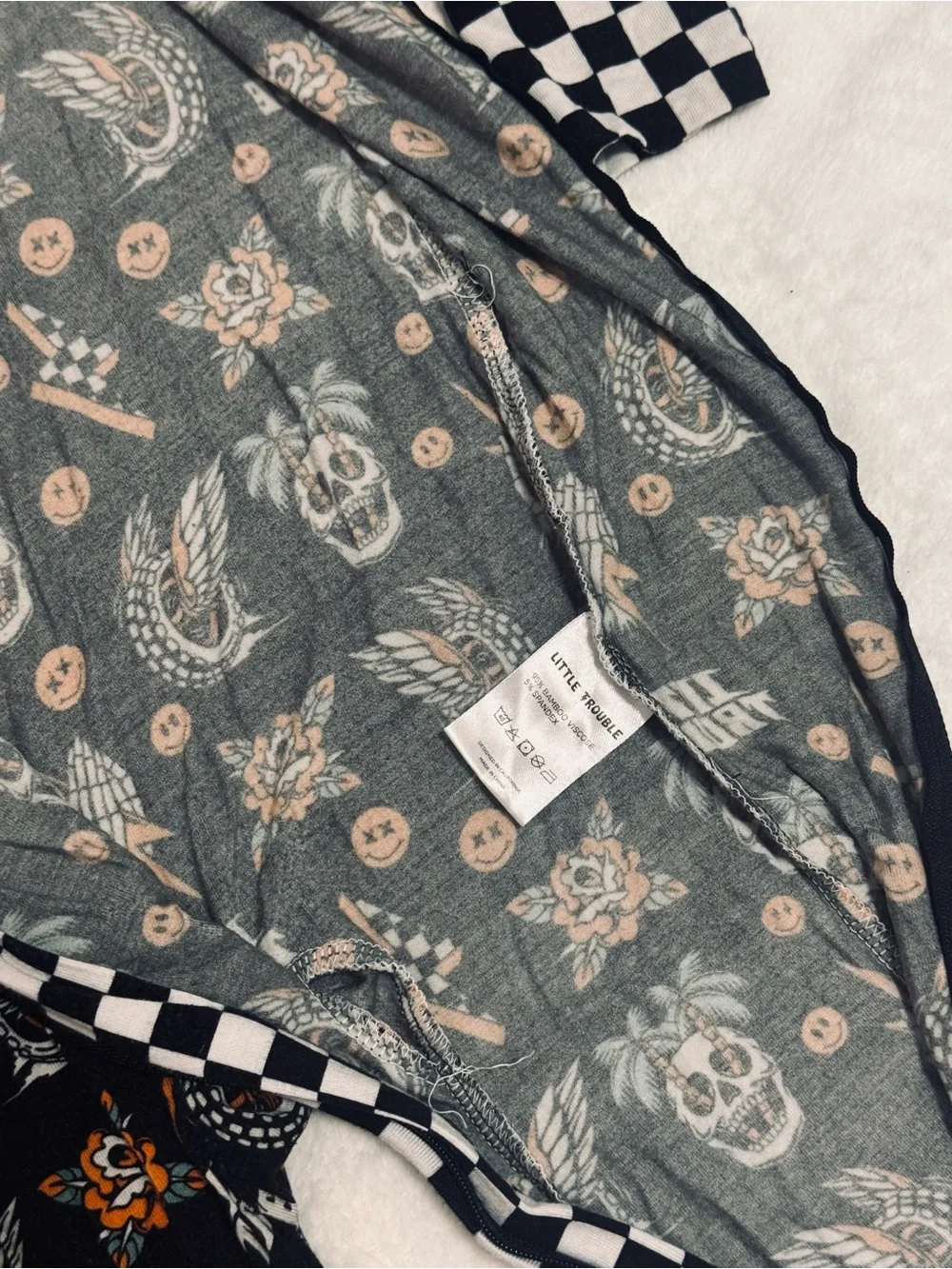 Toddler One Piece Footie Jammies